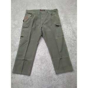 Ripstop Cargo Pants Mens 44x30 Straight Leg Outdoor Workwear
